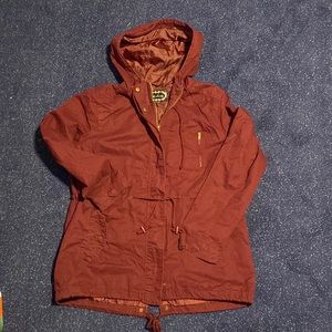 Cute jacket size 2XL no stains or holes all the buttons work and zipper